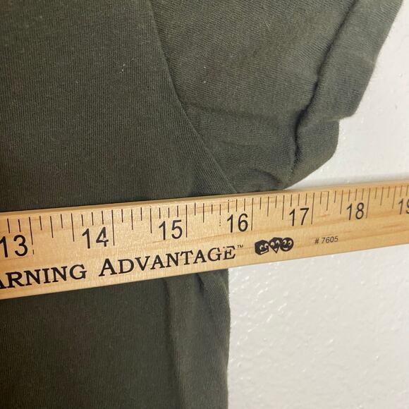 Abercrombie & Fitch Y2K Green Logo Baby Tee Size Small - Picture 5 of 9